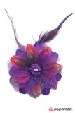 Paparazzi "Flair for the Dramatic" Purple Hair Clip Paparazzi Jewelry