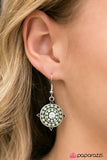 Paparazzi "One Step Closer to Summer" Green Earrings Paparazzi Jewelry