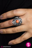 Paparazzi "Megastar" Orange Ring Paparazzi Jewelry