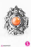 Paparazzi "Megastar" Orange Ring Paparazzi Jewelry