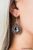 Paparazzi "Queen Monarch" Silver Earrings Paparazzi Jewelry