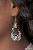 Paparazzi "A Night in the Clouds" Silver Earrings Paparazzi Jewelry