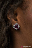 Paparazzi "Starry Sky" Purple Post Earrings Paparazzi Jewelry