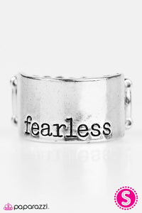 Paparazzi "Fearlessly Fashionable" Silver Ring Paparazzi Jewelry