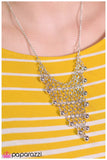 Paparazzi "A Twinkle in Time" Silver Necklace & Earring Set Paparazzi Jewelry