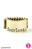 Paparazzi "Fearlessly Fashionable" Brass Ring Paparazzi Jewelry