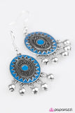 Paparazzi "Viva La Vida" Blue Earrings Paparazzi Jewelry