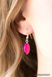 Paparazzi "Colorfully Caribbean" Pink Necklace & Earring Set Paparazzi Jewelry