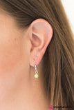 Paparazzi "Texas Tempest" Green Necklace & Earring Set Paparazzi Jewelry