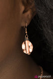 Paparazzi "Tribe, Tribe, Again" Copper Necklace & Earring Set Paparazzi Jewelry