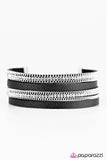 Paparazzi "Flash Mob Fashion" Black Wrap Bracelet Paparazzi Jewelry