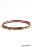 Paparazzi "Glitz Royale" Copper Bracelet Paparazzi Jewelry