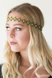 Paparazzi "Summer Child" Green Hippie Headband Paparazzi Jewelry