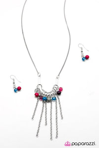 Paparazzi "All The Pretty Colors" Multi Necklace & Earring Set Paparazzi Jewelry