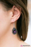 Paparazzi "Dancing With Royals" Purple Earrings Paparazzi Jewelry