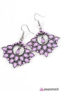 Paparazzi "Isla Bella" Purple Earrings Paparazzi Jewelry