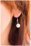 Paparazzi "Take My Breath Away" White Necklace & Earring Set Paparazzi Jewelry