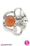 Paparazzi "In a Round-About Way" Orange Ring Paparazzi Jewelry