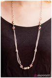 Paparazzi "All Dolled Up" Pink Necklace & Earring Set Paparazzi Jewelry