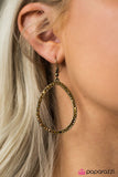 Paparazzi "Twinkle and Shine" Brass Earrings Paparazzi Jewelry