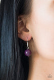 Paparazzi "Keepin It Cali" Purple Necklace & Earring Set Paparazzi Jewelry