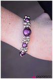 Paparazzi "Arm Candy" Purple Bracelet Paparazzi Jewelry