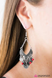 Paparazzi "Island Vibes" Red Earrings Paparazzi Jewelry