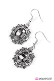 Paparazzi "Timelessly Titanic" Silver Earrings Paparazzi Jewelry