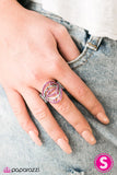 Paparazzi "Cosmic Compass" Pink Ring Paparazzi Jewelry