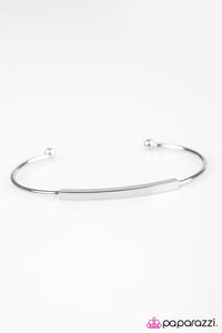 Paparazzi "Minimally Metro" Silver Bracelet Paparazzi Jewelry