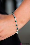Paparazzi "Hold On To Your SPARKLE!" Green Bracelet Paparazzi Jewelry