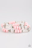 Paparazzi "A Midsummer Nights GLEAM" Pink Bracelet Paparazzi Jewelry
