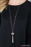 Paparazzi "Extraordinary Explorer" Orange Necklace & Earring Set Paparazzi Jewelry