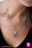Paparazzi "Always Sunny" Red Necklace & Earring Set Paparazzi Jewelry