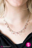 Paparazzi "Twinkle at Twilight" Pink Necklace & Earring Set Paparazzi Jewelry