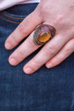 Paparazzi "Spark Something" Copper Ring Paparazzi Jewelry