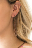 Paparazzi "Adventure Queen" Copper Necklace & Earring Set Paparazzi Jewelry
