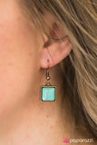 Paparazzi "Fierce Fascination" Copper Necklace & Earring Set Paparazzi Jewelry