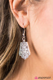 Paparazzi "Native Nature" Silver Necklace & Earring Set Paparazzi Jewelry
