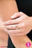 Paparazzi "Head Over Shimmer" Rose Gold Ring Paparazzi Jewelry