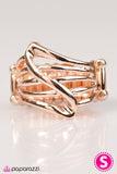 Paparazzi "Head Over Shimmer" Rose Gold Ring Paparazzi Jewelry