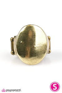 Paparazzi "Sunken Treasure" Brass Ring Paparazzi Jewelry