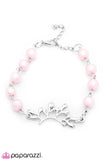 Paparazzi "Calmly Courageous" Pink Bracelet Paparazzi Jewelry