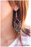 Paparazzi "Dipped in Decadence - Green" earring Paparazzi Jewelry