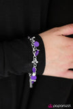Paparazzi "Be My Sunshine" Purple Bracelet Paparazzi Jewelry