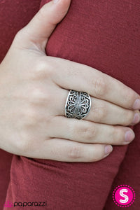 Paparazzi "Royally Royal" Silver Ring Paparazzi Jewelry