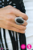 Paparazzi "Mojave Muse" Black VINTAGE VAULT Ring Paparazzi Jewelry