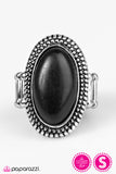 Paparazzi "Mojave Muse" Black VINTAGE VAULT Ring Paparazzi Jewelry