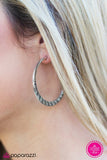 Paparazzi "Lost Horizon" Silver Earrings Paparazzi Jewelry