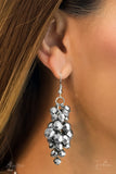 Paparazzi "The Shelley" Silver Zi Collection Necklace & Earring Set Paparazzi Jewelry